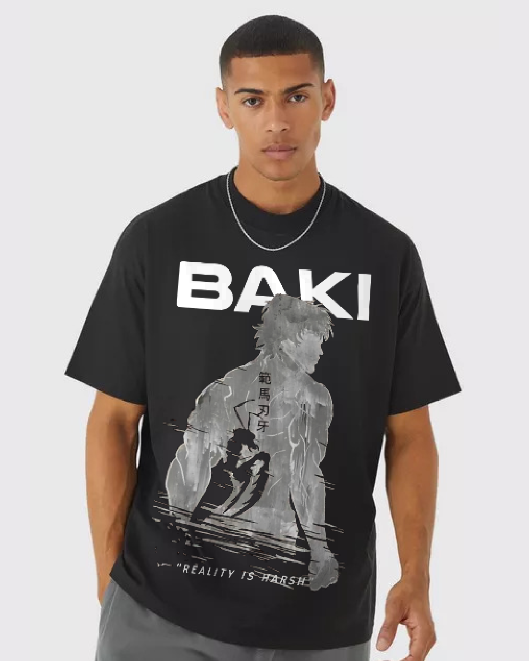 Baki Hanma Grapler Oversized Tee