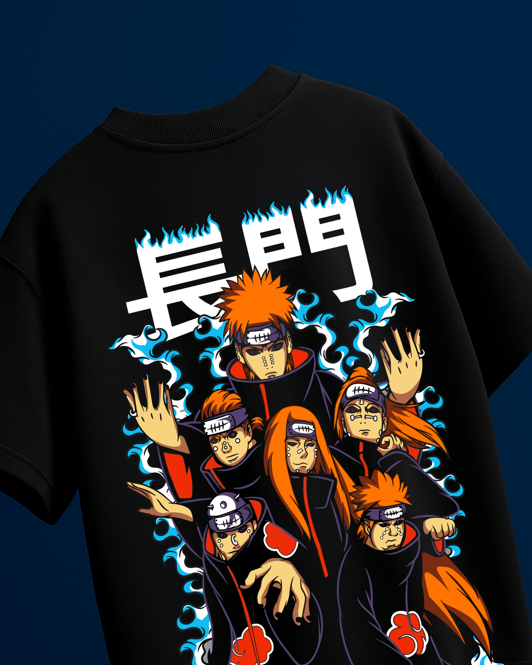 Six paths of Pain Oversized Tee