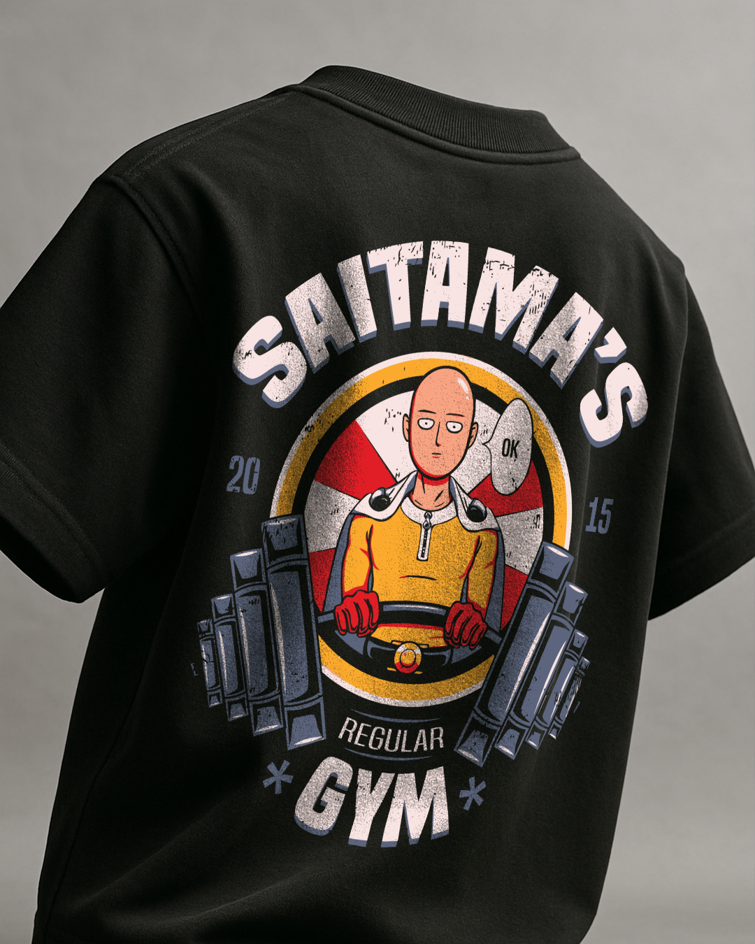 I'm Saitama K (Gym) Oversized Tshirt