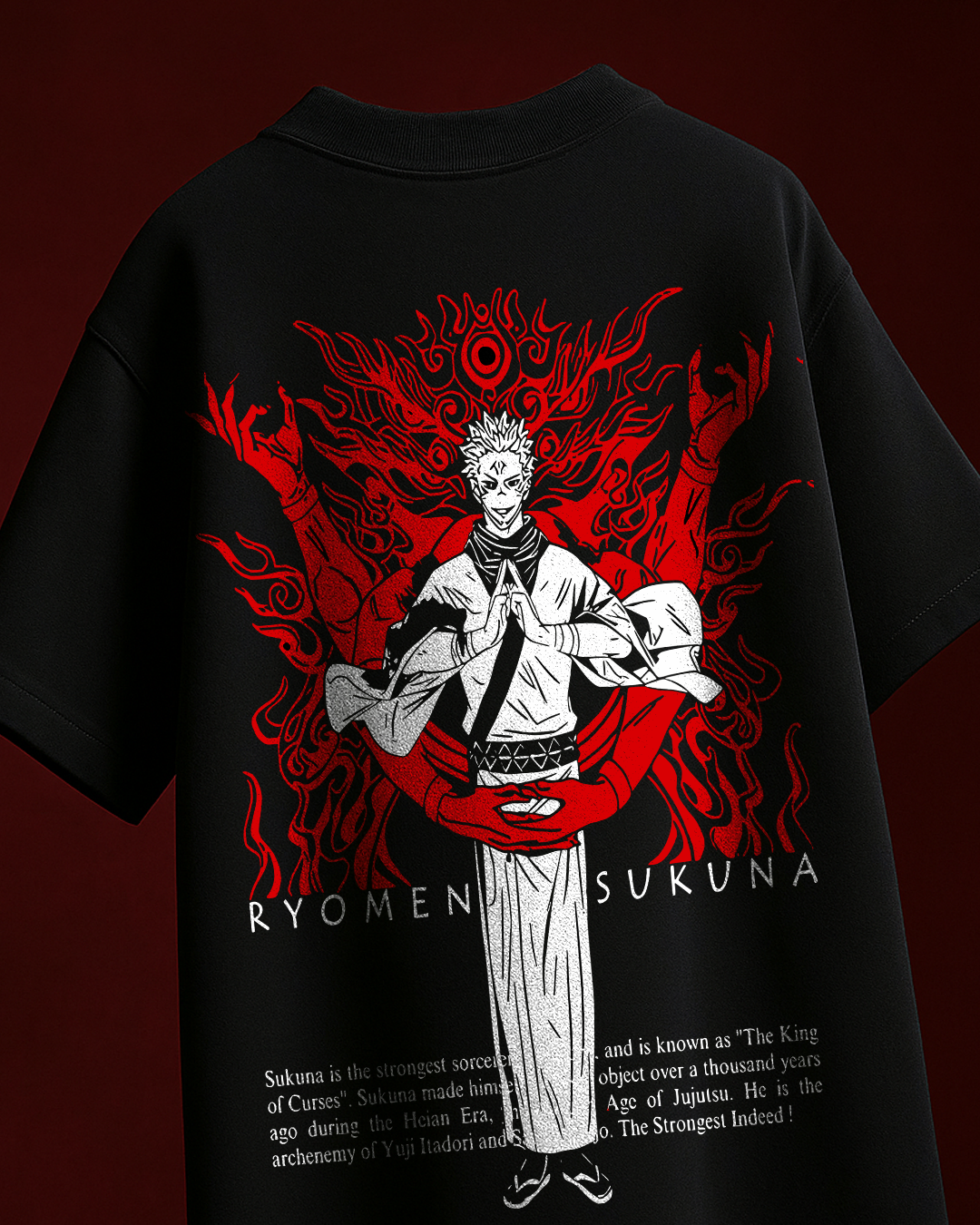 Ryomen Sukuna Oversized tshirt